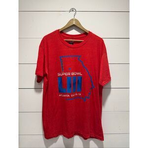 NWT Super Bowl Llll (53) Atlanta GA 2019 T-Shirt Men's Size XL Majestic